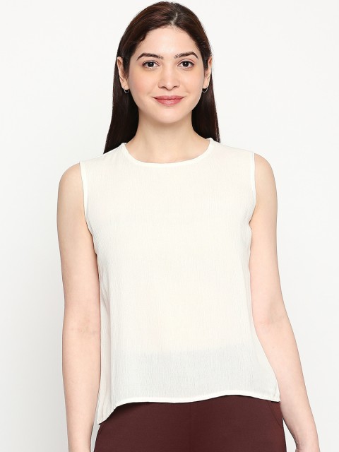 

inocenCia Women White Solid Top