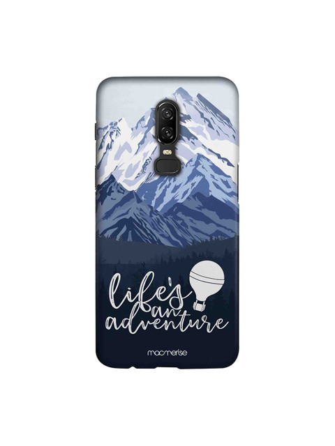 

macmerise Blue & White Lifes An Adventure OnePlus 6 Macmerise Illustrations Back Case