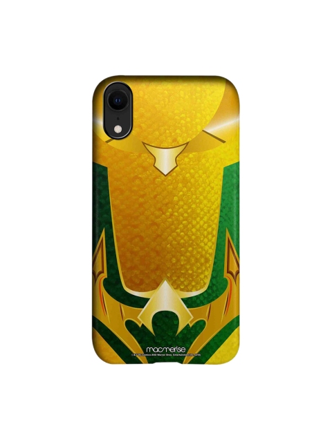 

macmerise Yellow & Green Suit up Aquaman DC Comics iPhone XR Back Cover