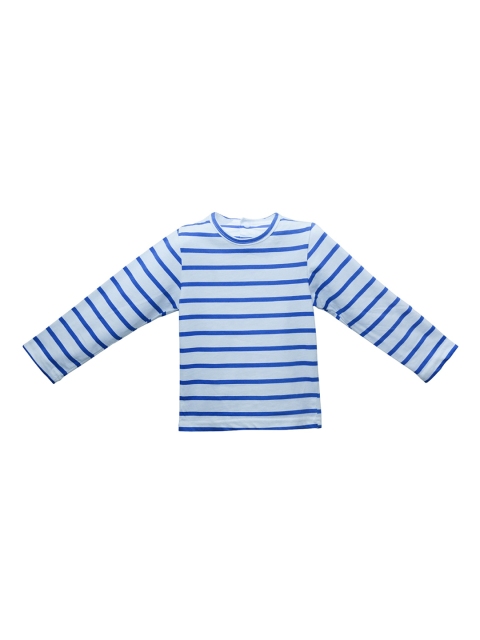 

Mish Organic Girls Blue Striped Top