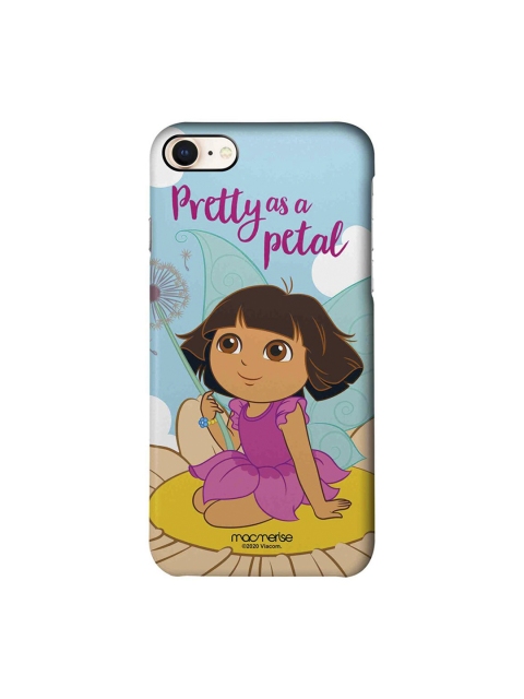 

macmerise Blue & Pink Pretty Dora iPhone 8 Back Cover