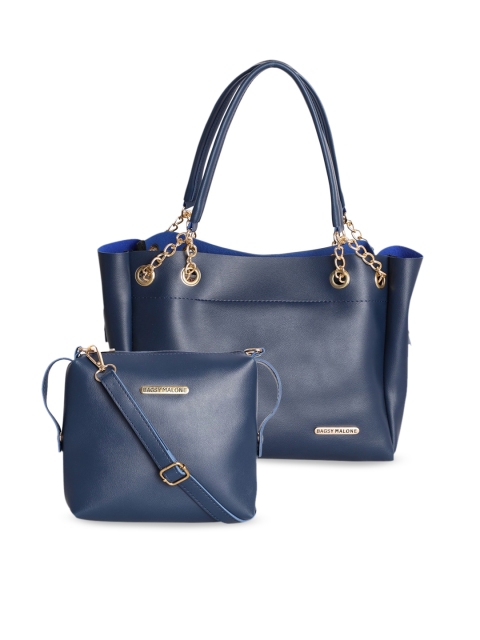 

Bagsy Malone Blue Solid Combo Set Bag