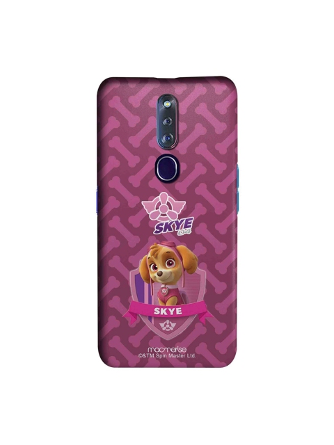 

macmerise Purple & Brown Skye Paw Patrol Oppo F11 Pro Back Case