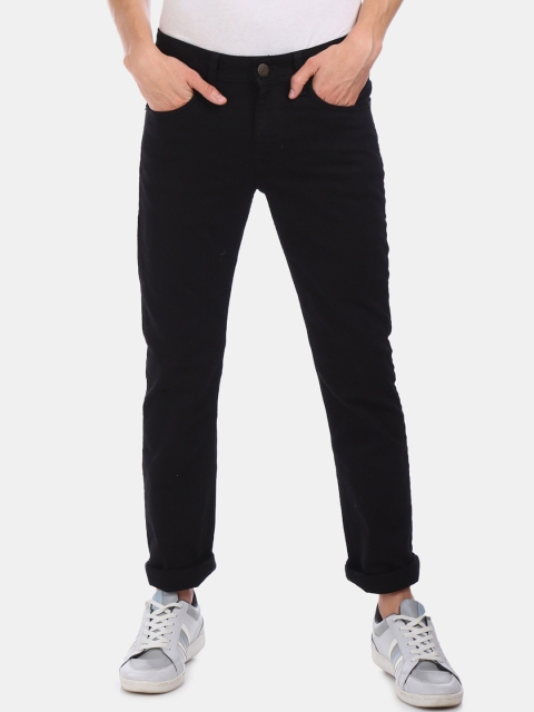 

Cherokee Men Black Regular Fit Mid-Rise Clean Look Stretchable Jeans
