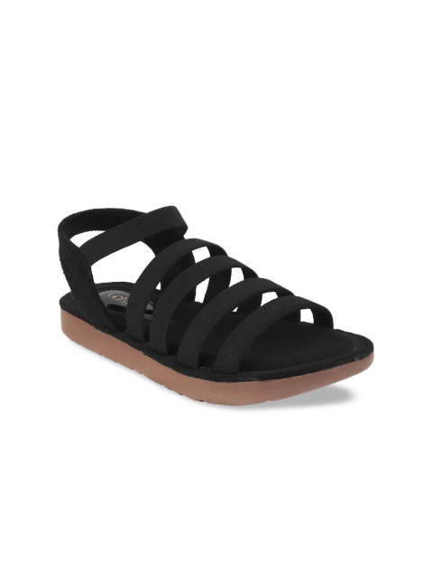 

Catwalk Women Black Solid Comfort Sandals