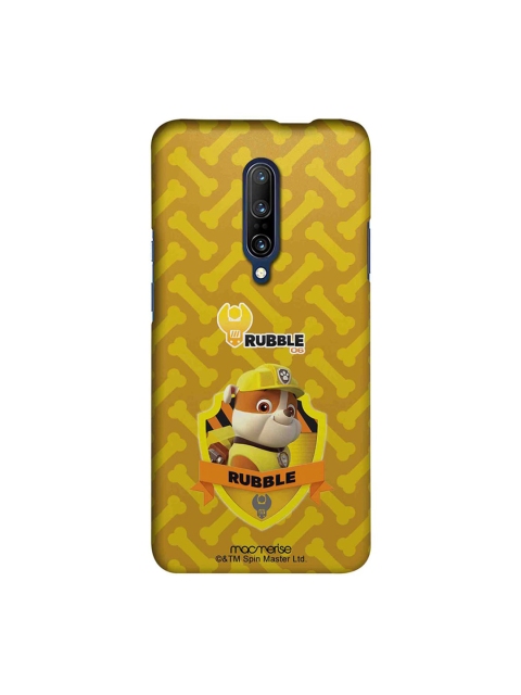 

Rubble Paw Patrol OnePlus 7 Pro Paw Patrol Back Cover, Multi