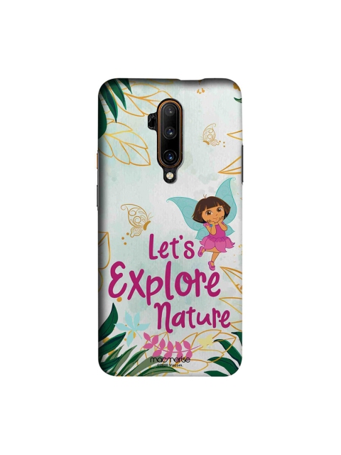 

macmerise Multicoloured Explore With Dora OnePlus 7T Pro Back Case, Multi