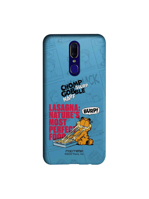

macmerise Blue & Red Perfect Food Oppo F11 Back Case