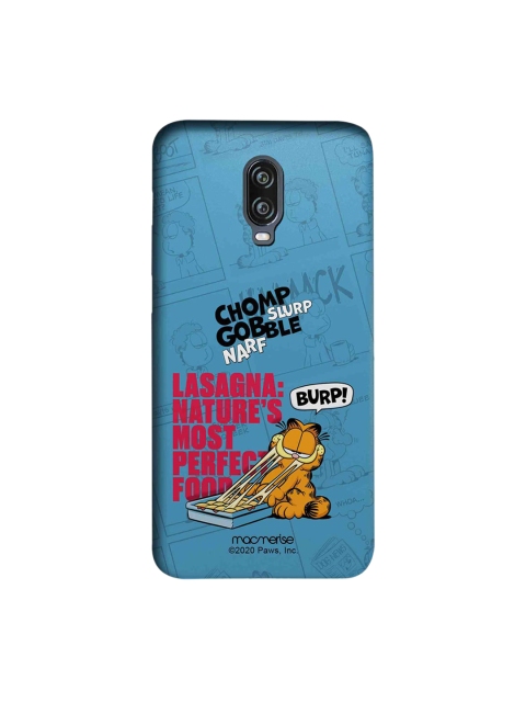 

macmerise Blue & Red Perfect Food OnePlus 6T Back Case