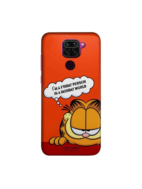 

macmerise Red & Yellow Friday Garfield Xiaomi Redmi Note 9 Back Cover