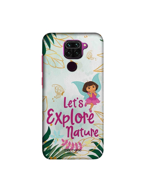 

macmerise Blue & Pink Explore With Dora Xiaomi Redmi Note 9 Back Case