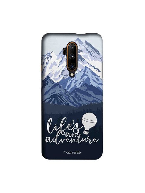 

macmerise White & Blue Lifes An Adventure OnePlus 7T Pro Back Case