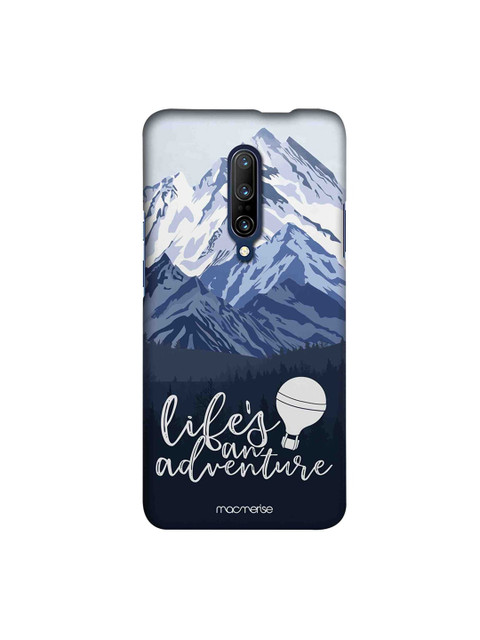 

macmerise White & Blue Lifes An Adventure OnePlus 7 Pro Back Case