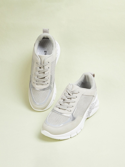 

Ginger by Lifestyle Women Grey Sneakers