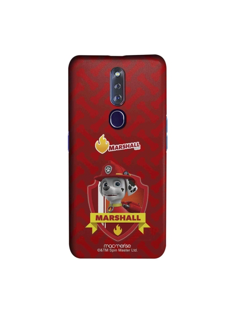 

macmerise Red & Yellow Marshall Paw Patrol Oppo F11 Back Case