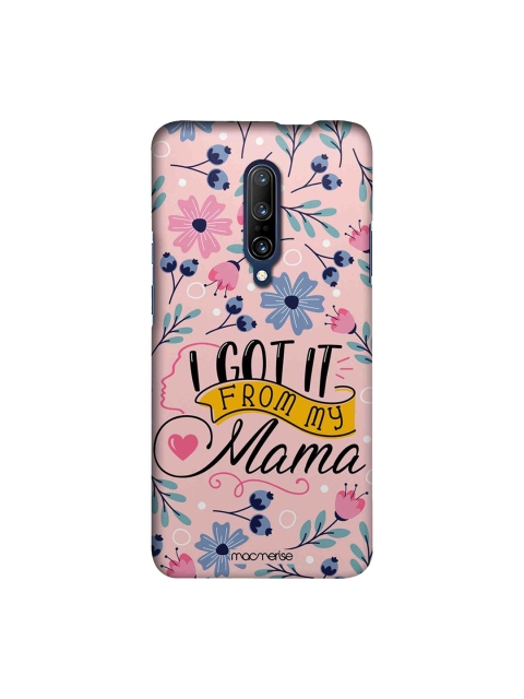 

macmerise Pink & Blue From My Mama OnePlus 7 Pro Back Case