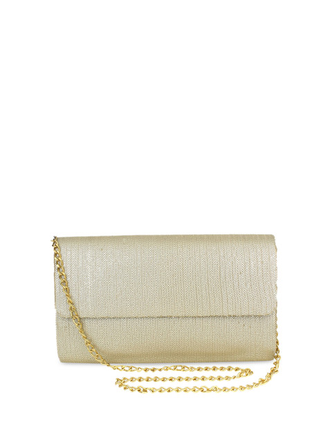 

Spice Art Women Gold-Toned Sequin Embroidered Clutch
