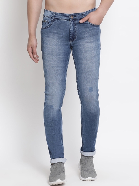 

COBB Men Blue Slim Fit Mid-Rise Clean Look Jeans