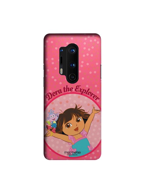 

macmerise Pink & Blue Joyful Dora OnePlus 8 Pro Case