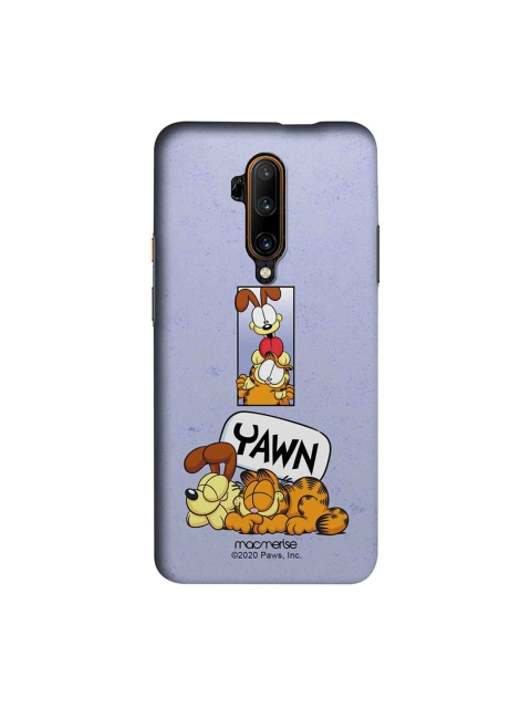 

macmerise Purple & Orange Bff for Life Printed OnePlus 7T Pro Back Case
