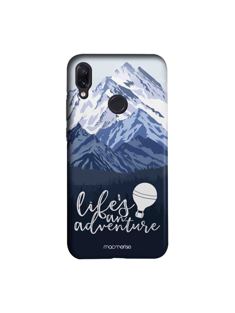 

macmerise White & Blue Lifes An Adventure Xiaomi Redmi Note 7 Back Case