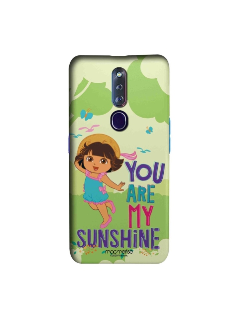 

macmerise Green & Purple My Sunshine Dora Oppo F11 Back Case