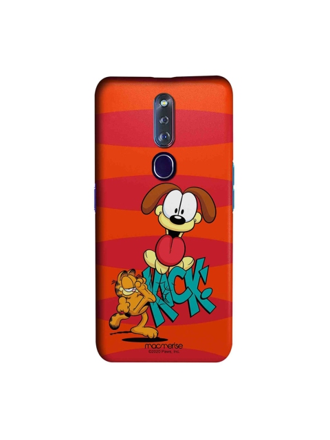 macmerise Multicoloured Kick To Odie Oppo F11 Pro Back Case, Multi