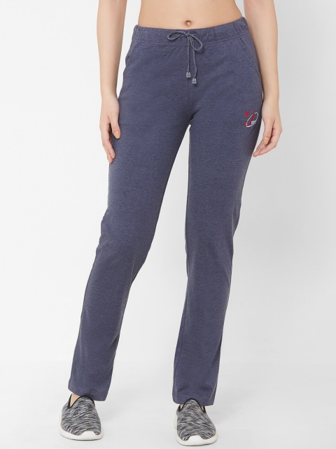 

Juliet Women Navy Blue Solid Slim-Fit Track Pants