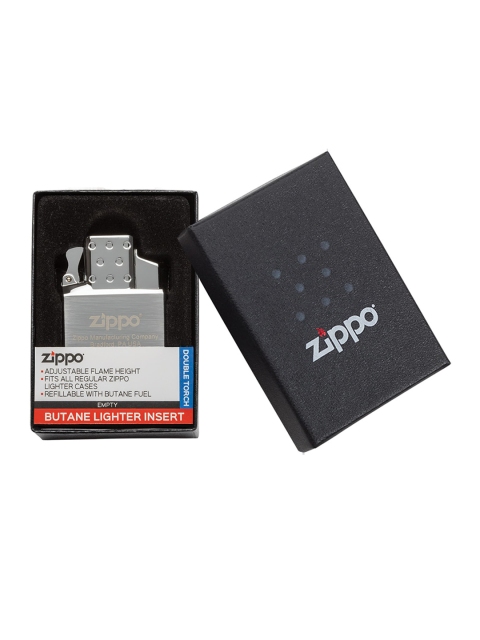 

Zippo Silver-Toned Double Torch Butane Lighter Insert