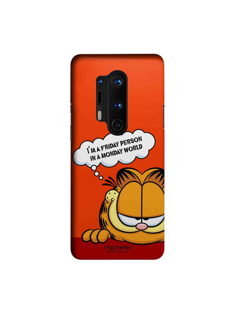

macmerise Orange & White Friday Garfield OnePlus 8 Pro Case