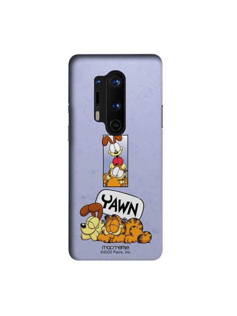 

macmerise Blue & Orange Bff for Life OnePlus 8 Pro Garfield Back Case