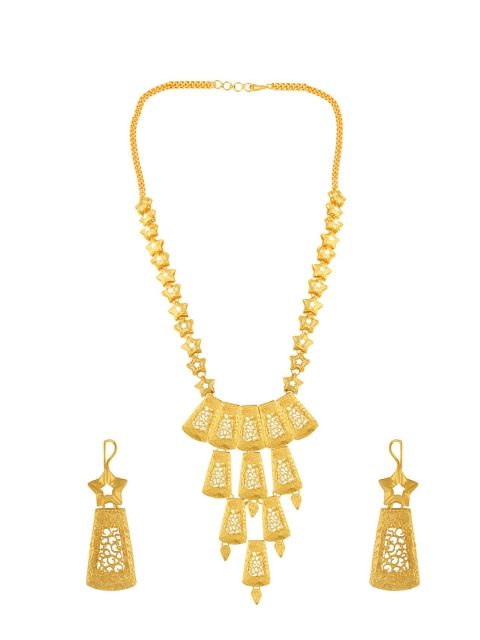 

Alamod Gold-Plated Layered Jewellery Set
