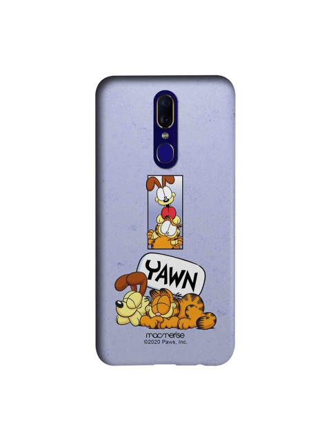 

macmerise Purple & Orange Bff for Life Printed Oppo F11 Back Case