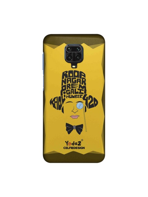 

macmerise Yellow & Black Yedaz Kholi Number 420 Xiaomi Redmi Note 9 Pro Max Back Cover