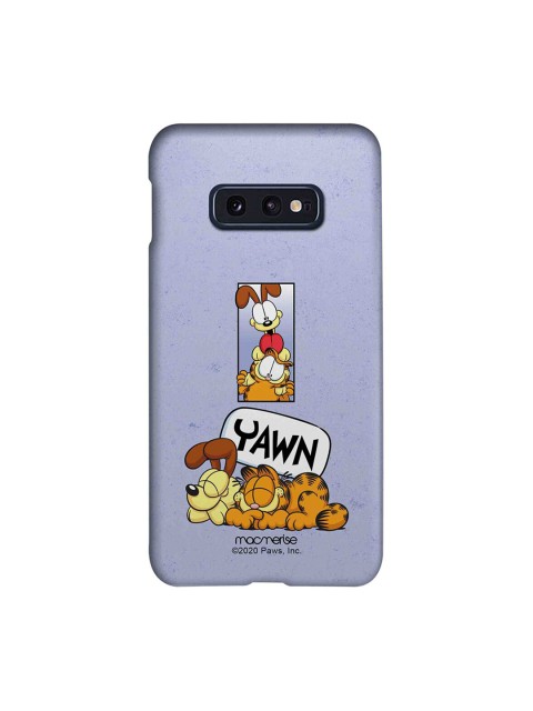 

macmerise Blue & Orange Cartoon Characters Garfield Bff For Life Samsung Galaxy S10E Back Case