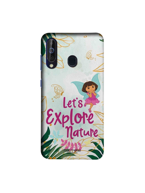 

macmerise Green & Pink Explore with Dora Samsung Galaxy A60 Back Cover