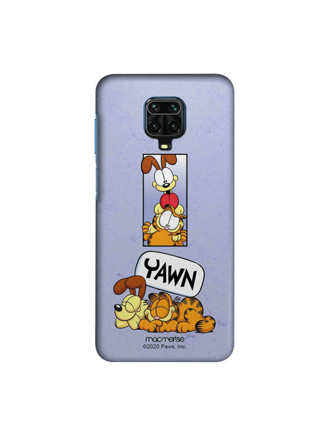 

macmerise Lavender & Brown Bff For Life Garfield Xiaomi Redmi Note 9 Pro Max Back Cover