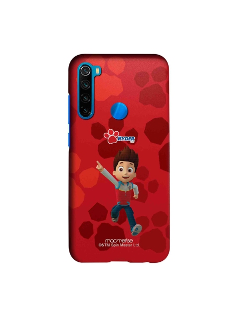

macmerise Red & Brown Ryder Paw Patrol Xiaomi Redmi Note 8 Back Case