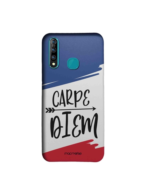 macmerise Blue & Grey Carpe Diem Vivo Z1 Pro Back Cover