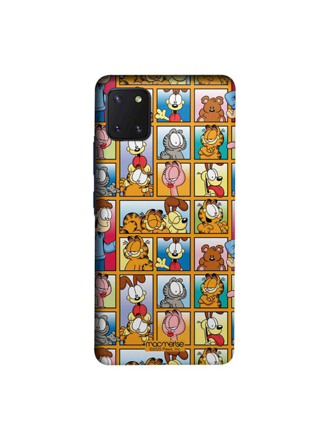 

macmerise Multicoloured Garfield Collage Samsung Galaxy Note 10 Lite Back Case, Multi