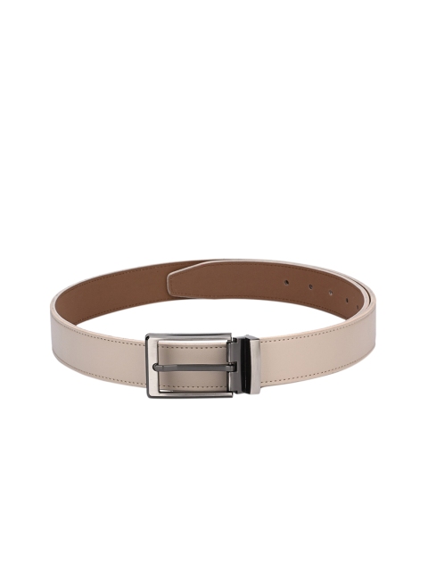 

Calvadoss Men Beige Solid Belt