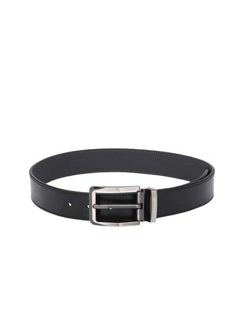 

Calvadoss Men Black Textured Sustainable Belt