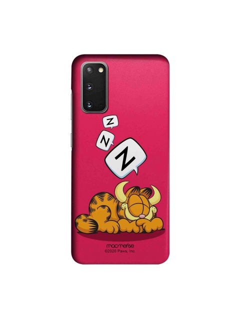 

macmerise Pink & Brown Sleepy Devil Samsung Galaxy S20 Back Case