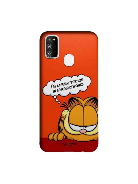 

macmerise Orange & Brown Friday Garfield Samsung Galaxy M30S Back Case