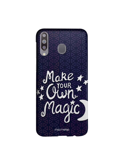 

macmerise Blue & White Make Your Magic Samsung Galaxy M30 Back Case