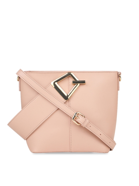 

Addons Pink Solid Sling Bag