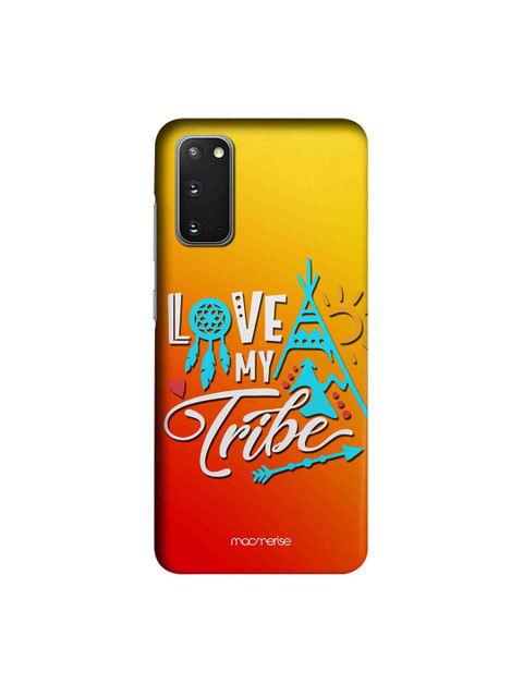 

macmerise Yellow & Orange Love My Tribe Samsung Galaxy S20 Back Case