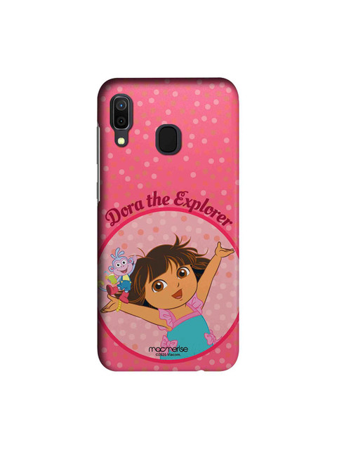 

macmerise Pink & Blue Explore With Dora Samsung Galaxy A30 Case