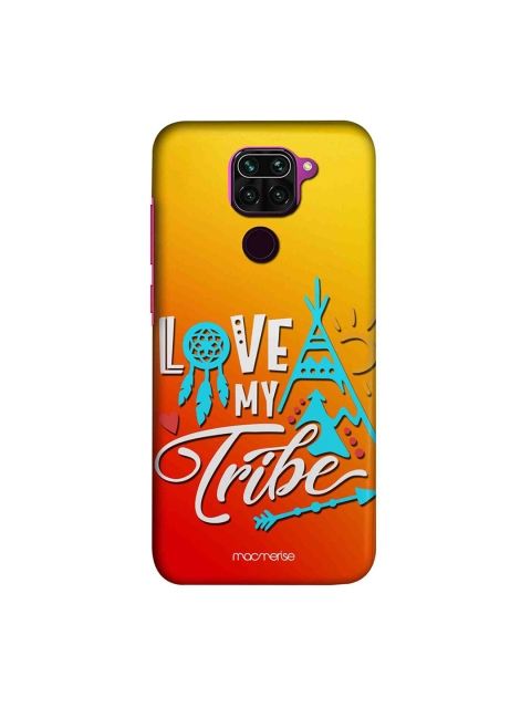 

macmerise Yellow & Red Love My Tribe Xiaomi Redmi Note 9 Back Cover
