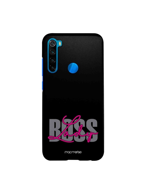 

macmerise Black & Pink Boss Lady Bold Xiaomi Redmi Note 8 Back Case